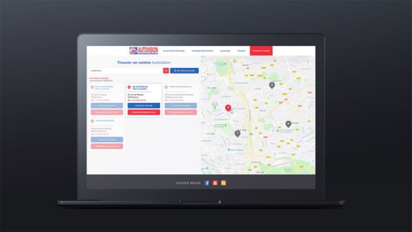 Site web Autovision